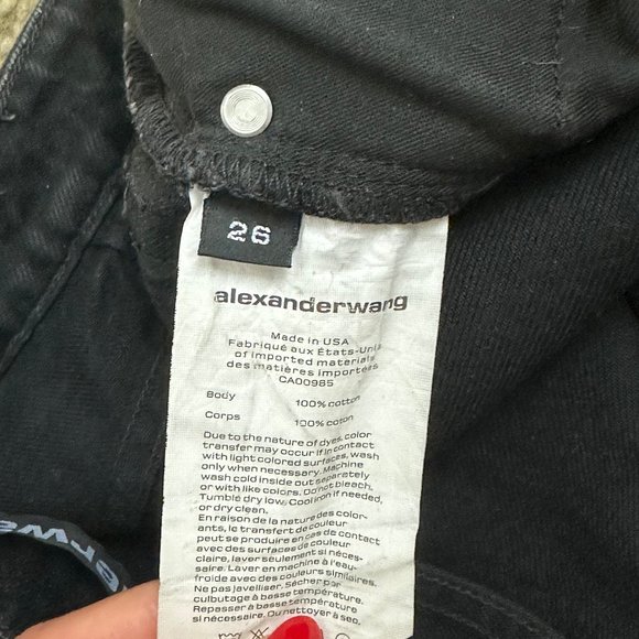 Alexander Wang Black Jeans - Picture 7 of 7